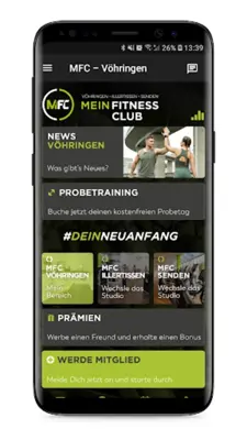 MEIN FITNESSCLUB android App screenshot 4